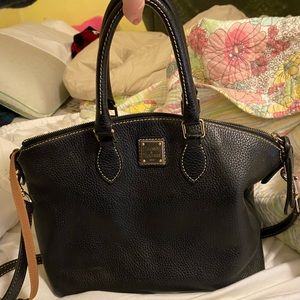 Black leather dooney and bourke handbag Make Offer